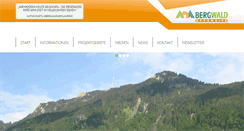 Desktop Screenshot of bergwald-offensive.de
